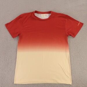 Makers Mark Shirt Mens Medium‎ Red Yellow Short Sleeve Whisky